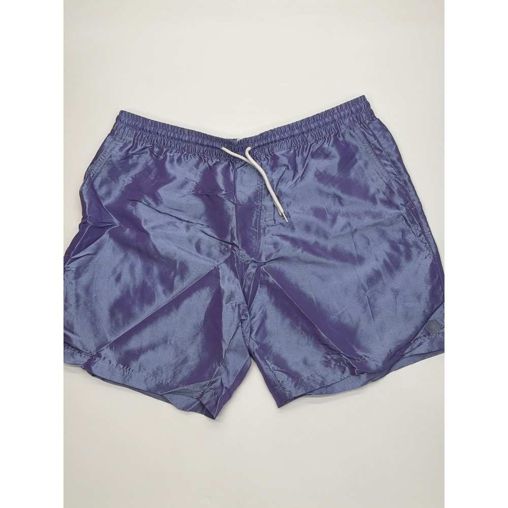 Empyre Mens Iridescent Purple Blue Swim Trunks Shorts Size M - Picture 4 of 10